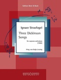 Cover: Three Dickinson Songs - Boosey + Hawkes