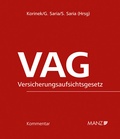 Cover: VAG - Versicherungsaufsichtsgesetz - Manz