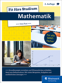 Abbildung von: Fit fürs Studium - Mathematik - Rheinwerk