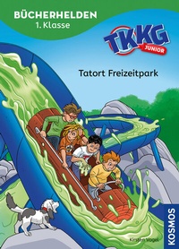 Abbildung von: TKKG Junior, Bücherhelden 1. Klasse, Tatort Freizeitpark - Kosmos