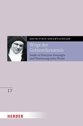 Bild: Wege der Gotteserkenntnis - Verlag Herder