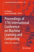 Cover: Proceedings of 17th International Conference on Machine Learning and Computing - Springer