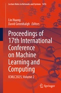 Cover: Proceedings of 17th International Conference on Machine Learning and Computing - Springer