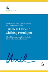 Abbildung von: Business Law and Shifting Paradigms - Stämpfli Verlag
