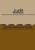 Cover: Bibliothek apokrypher Schriften / Judit - epubli