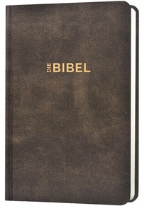 Abbildung von: Schlachter 2000 Bibel - Taschenausgabe (Hardcover, illustrierter Einband, Antikleder-Optik) - Christliche Literaturverbreitung