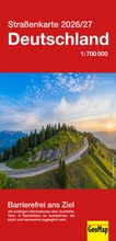 Abbildung von: Straßenkarte Deutschland 2026/27 - GeoMap