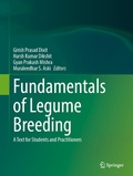 Cover: Fundamentals of Legume Breeding - Springer