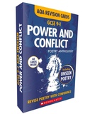 Cover: Power & Conflict and Unseen Poetry AQA English Literature - Scholastic