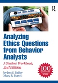 Cover: Analyzing Ethics Questions from Behavior Analysts - Routledge