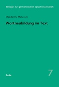 Cover: Wortneubildung im Text - Buske, H