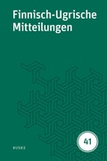 Cover: Finnisch-Ugrische Mitteilungen Band 41 - Buske, H
