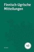 Cover: Finnisch-Ugrische Mitteilungen Band 43 - Buske, H