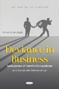 Cover: Deviance in Business: Seriousness of Harmful Occupational and Corporate Convenience - Nova Medicine and Health