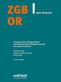 Cover: ZGB/OR plus Verweise - Orell F&uuml;ssli Verlag