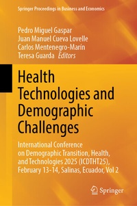 Abbildung von: Health Technologies and Demographic Challenges - Springer