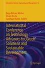Cover: International Conference on Technology Advances for Green Solutions and Sustainable Development - Springer