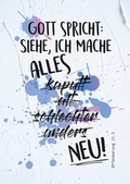 Cover: Jahreslosung 2026 - Stundenentwurf und Postkarten (10 Ex.) f&uuml;r Teens und junge E - Born-Verlag
