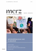 Cover: Medienp&auml;dagogik und Klimakrise - kopaed - merz / medien+ erziehung