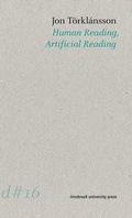 Cover: Human Reading, Artificial Reading - innsbruck university press