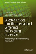 Cover: Selected Articles from the International Conference on Designing in Disorder - Springer Nature Switzerland AG