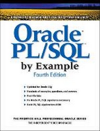 Enlarge image Cover: Oracle PL/SQL by Example - Prentice Hall