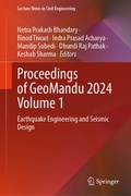 Cover: Proceedings of GeoMandu 2024 Volume 1 - Springer Nature Switzerland AG