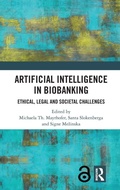 Cover: Artificial Intelligence in Biobanking - Routledge