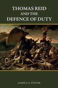 Cover: Thomas Reid and the Defence of Duty - Edinburgh University Press