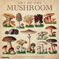 Abbildung von: Art of the Mushroom 2026 12 X 12 Wall Calendar - Willow Creek Press Calendars