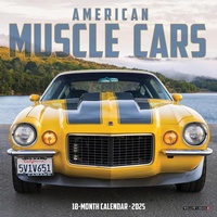 Abbildung von: American Muscle Cars 2026 7 X 7 Mini Wall Calendar - Willow Creek Press Calendars