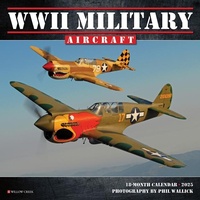 Abbildung von: WWII Military Aircraft 2026 7 X 7 Mini Wall Calendar - Willow Creek Press Calendars