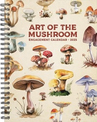 Abbildung von: Art of the Mushroom 2026 6.5 X 8.5 Engagement Calendar - Willow Creek Press Calendars