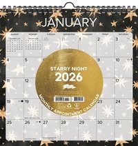 Abbildung von: Starry Night 2026 12 X 12 Spiral Wall Calendar - Willow Creek Press Calendars