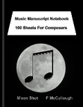 Cover: Music Manuscript Notebook - My Lap Shop Publishers