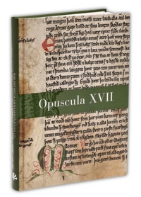 Enlarge image Cover: Opuscula XVII - Museum Tusculanum Press