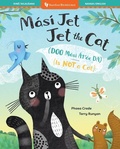 Cover: Jet the Cat (Is Not a Cat) (Bilingual Navajo & English) - Barefoot Books Ltd