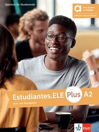 Abbildung von: Estudiantes.ELE Plus A2 - Hybride Ausgabe allango - Klett