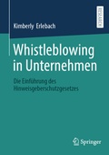 Abbildung von: Whistleblowing in Unternehmen - Springer