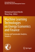 Cover: Machine Learning Technologies on Energy Economics and Finance - Springer
