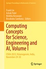 Cover: Computing Concepts for Science, Engineering and AI, Volume I - Springer