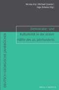 Cover: Demokratie- und Kulturkritik in der ersten H&auml;lfte des 20. Jahrhunderts - Brill Deutschland GmbH