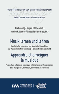 Abbildung von: Musik lernen und lehren | Apprendre et enseigner la musique - Rombach Wissenschaft