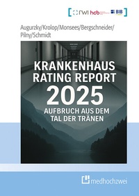 Abbildung von: Krankenhaus Rating Report 2025 - medhochzwei Verlag
