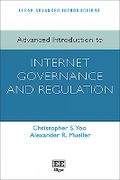 Cover: Advanced Introduction to Internet Governance and Regulation - Edward Elgar Publishing