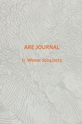Cover: ARE JOURNAL (Art, Research, Ecology) 1 - Art&