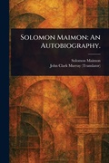 Cover: Solomon Maimon - Anson Street Press