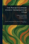 Cover: The Pocket Gophers (Genus Thomomys) of Utah - Anson Street Press