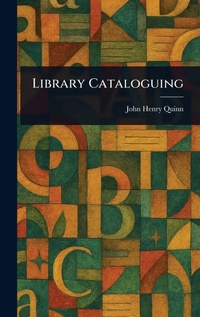 Abbildung von: Library Cataloguing - Anson Street Press