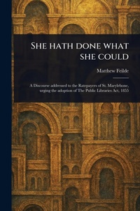 Abbildung von: She Hath Done What She Could - Anson Street Press